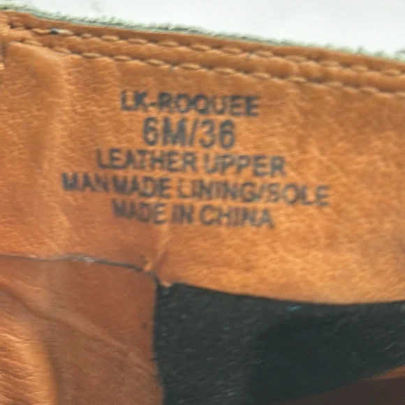 Lucky Brand Roquee Black Suede 2 zipper Ankle Bootie Size 6 BAB5897K - Picture 7 of 7